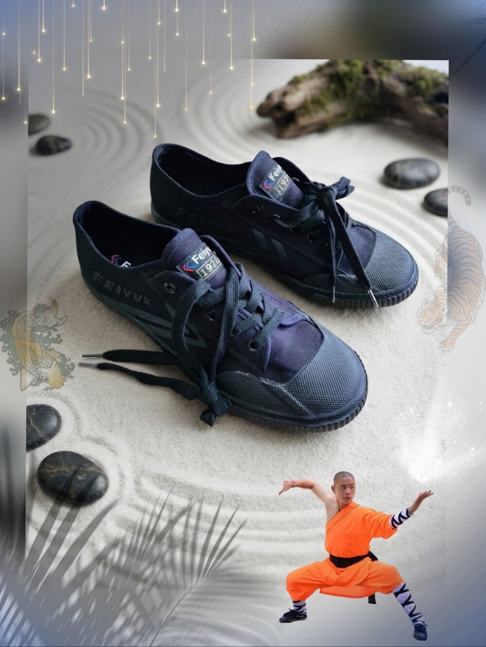 Feiyue Martial Arts Shoes Black Fe Lo 1920 M10 W12